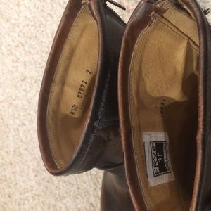 Frye Phillip Harness Dark Brown